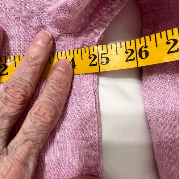 Haris Cotton 100% linenlightweight Beachy Nautical Vacation Shirt. Size XL 🌿🏖️ - Picture 5 of 7